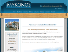 Tablet Screenshot of greekrestaurantschicago.com